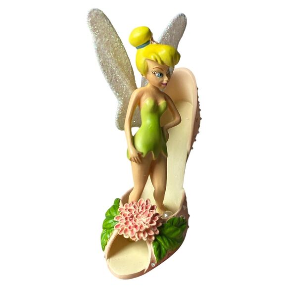 Hamilton Tinker Bell Darling Dahlia Shoe Figurine Disney Fairy Collectible - Picture 3 of 7